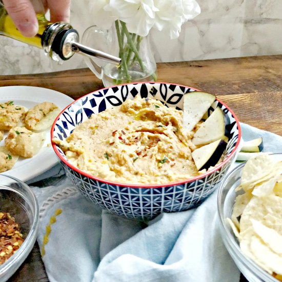 Roasted Eggplant Hummus