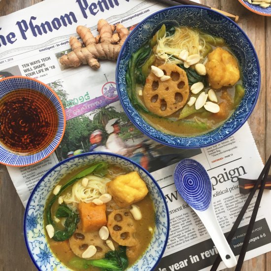 Cambodian Vegan Yellow Curry