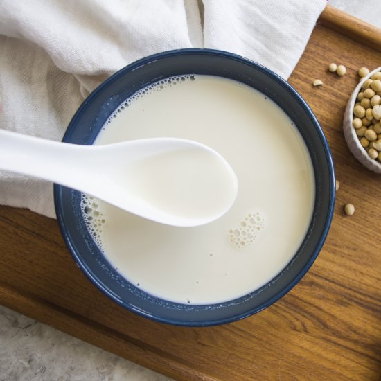 EASY HOMEMADE SOY MILK