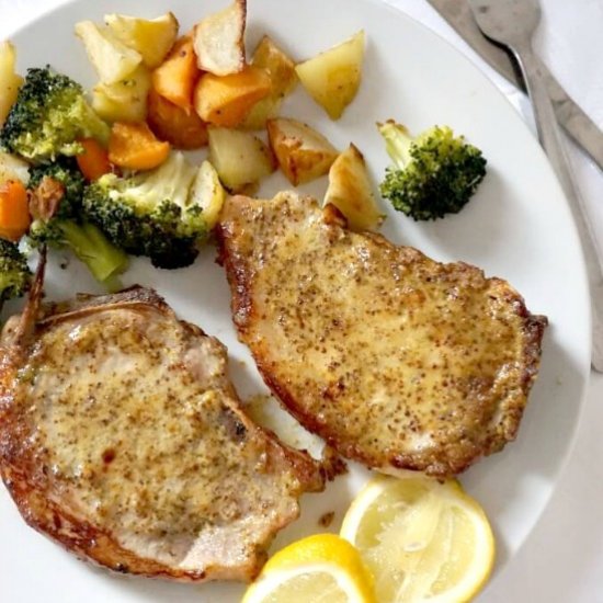 Honey Mustard Pork Chops