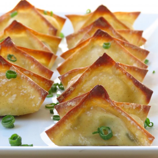 Baked Cream Cheese Wontons