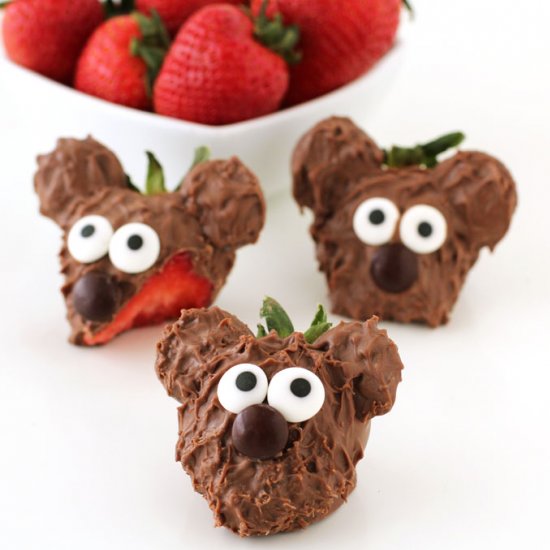 Chocolate Covered Strawberry Bears