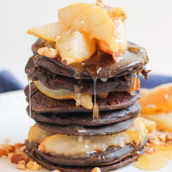 Buckwheat Sweet Potato Pancakes