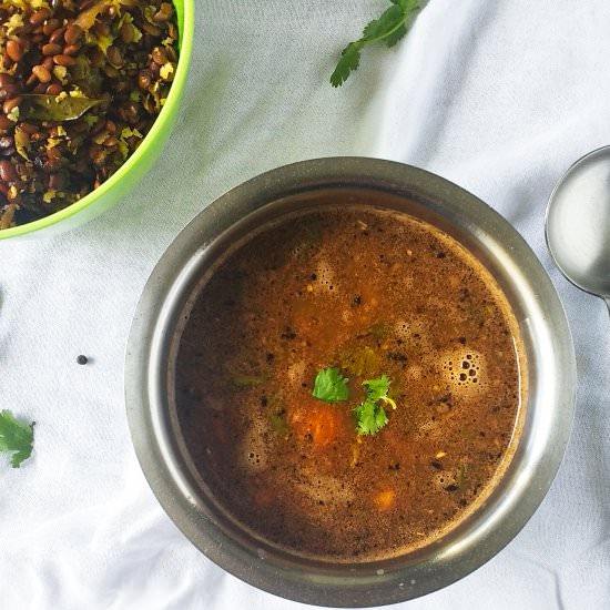 Kollu Rasam/Horse gram Soup