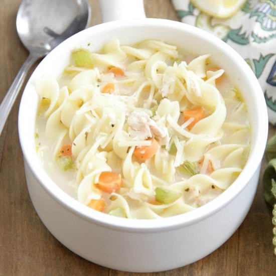 Creamy Chicken Noodle Soup