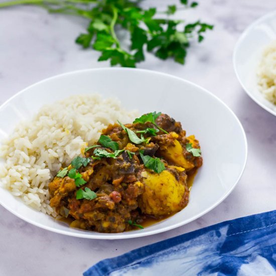 Pressure Cooker Curry with Potato