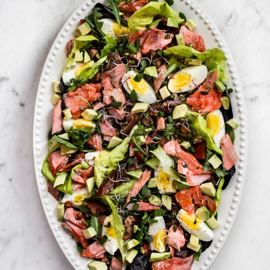 Salmon Cobb Salad