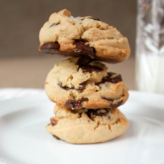 Sea Salt Chocolate Chip Cookies