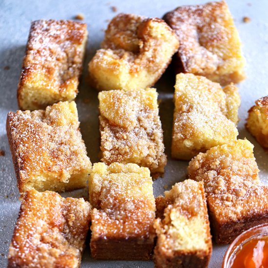 Apricot Almond Coffee Cake