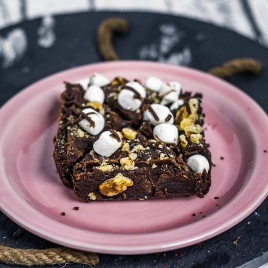 Rocky Road Brownie Bars