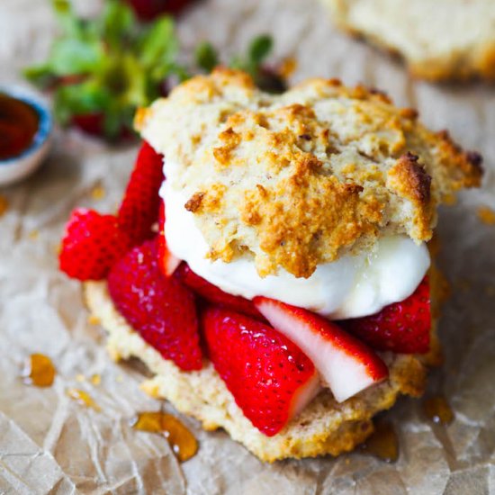 Breakfast Strawberry Shortcake