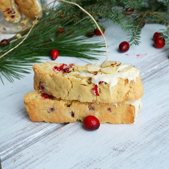 Cranberry Almond Biscotti