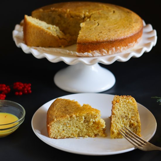 Orange Cardamom Cake