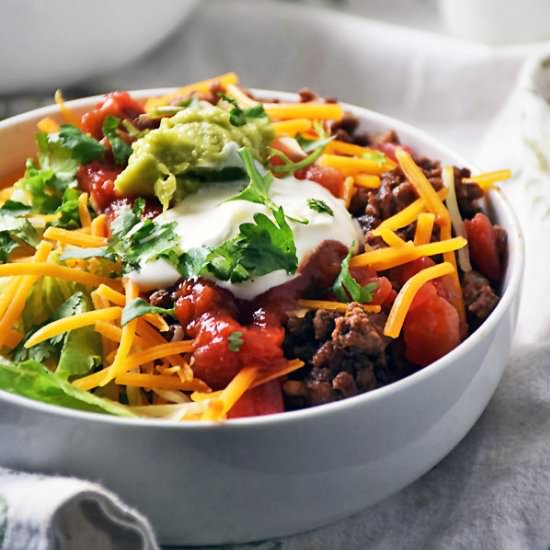 Taco Rice Bowl