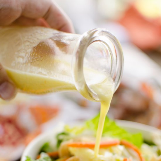 Light Orange Ginger Vinaigrette