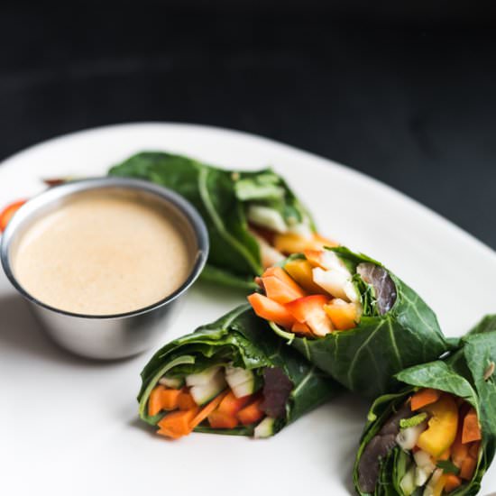 Whole30 Tuna Spring Rolls