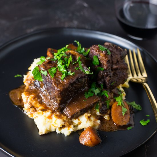 Wine Braised Short Ribs