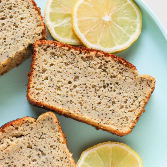 Healthy Lemon Poppyseed Cake