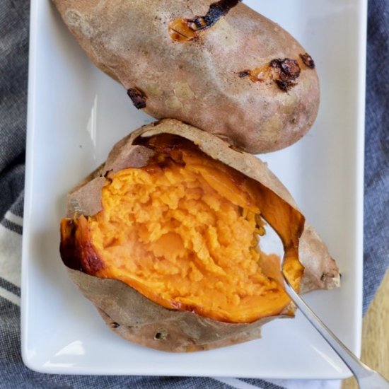 Perfect Baked Sweet Potatoes