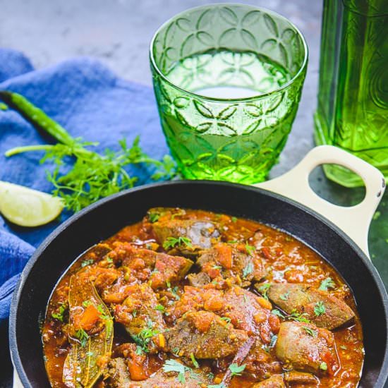 Mutton Liver Masala