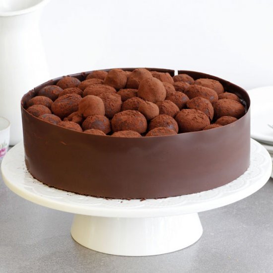 Chocolate Truffles Cake