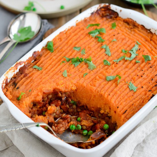 VEGAN SHEPHERD’S PIE