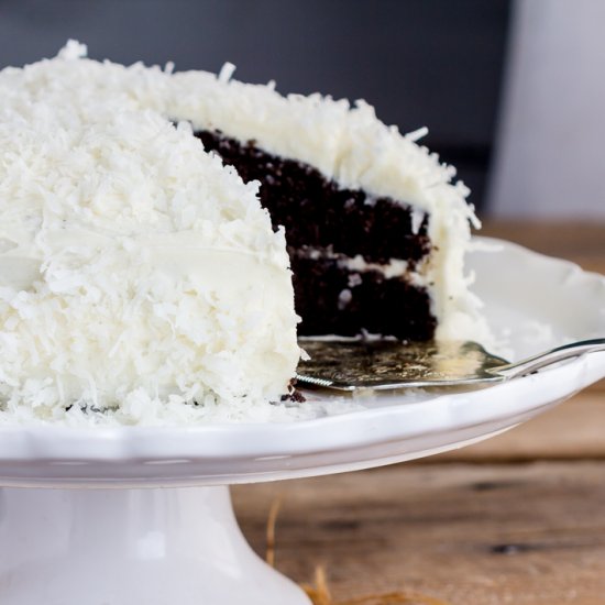 Chocolate Coconut Cake