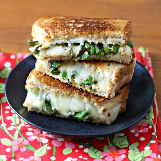 Jalapeño Popper Grilled Cheese