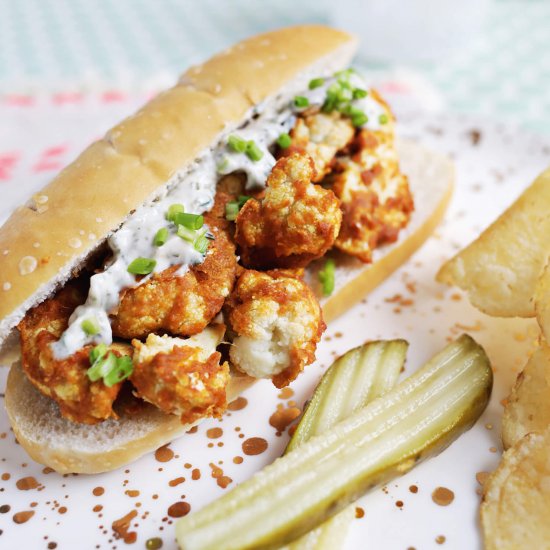 Cauliflower Po’ Boy