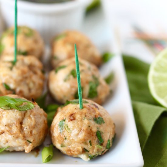 Asian Turkey Meatballs