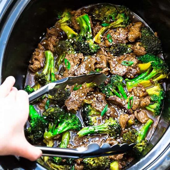 Slow Cooker Beef and Broccoli