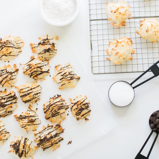 Almond Coconut Macaroons