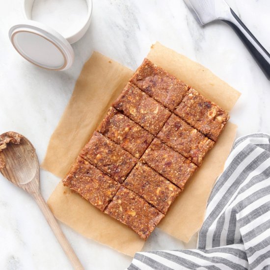 Cashew Cookie “Lara” Bars