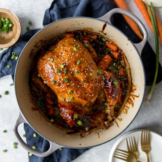 Honey Sesame Roasted Chicken