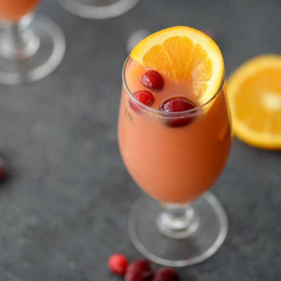 Cranberry Orange Beer Shandy