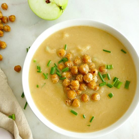 Celeriac and Apple Soup