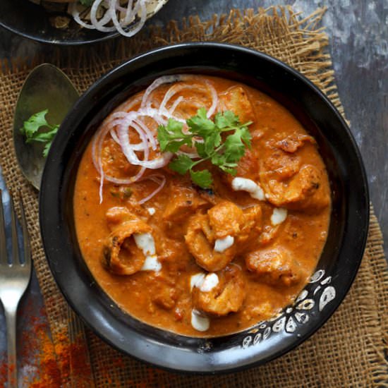 Soya Chaap Tikka Masala