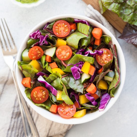 Rainbow Chard Salad