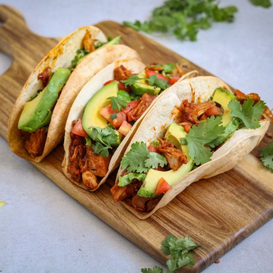 BBQ Jackfruit Tacos