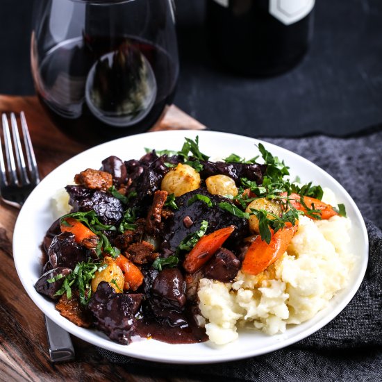 Seitan Bourguignon