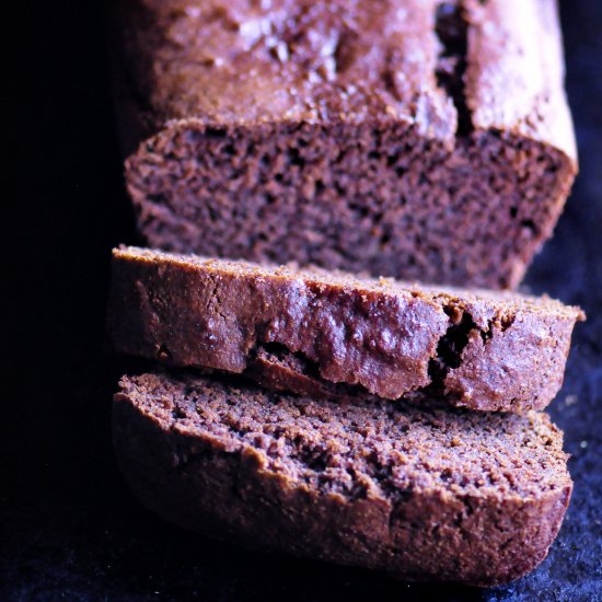 GF Buckwheat Cacao Banana Bread