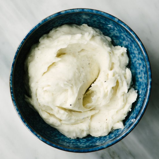 Garlic Mashed Yucca Root