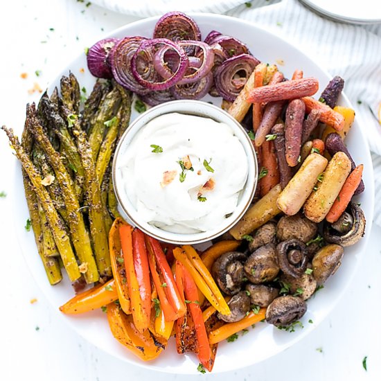 Roasted Vegetable Platter