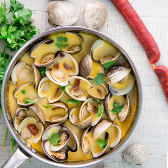 Portuguese Clams Stew