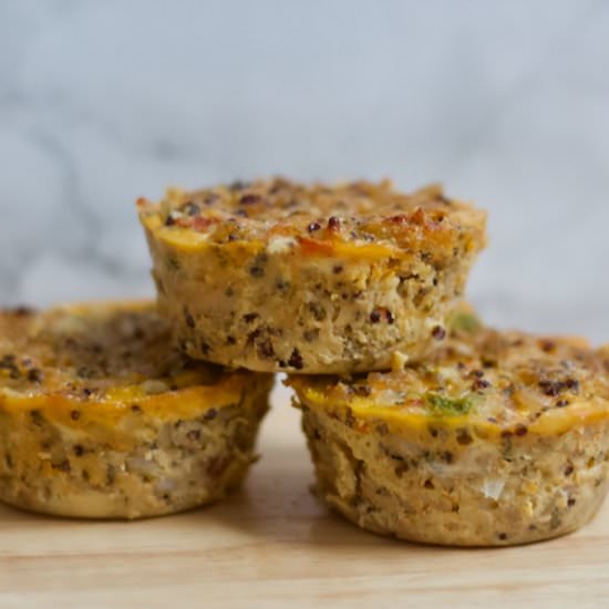 Savory Italian Quinoa Bites