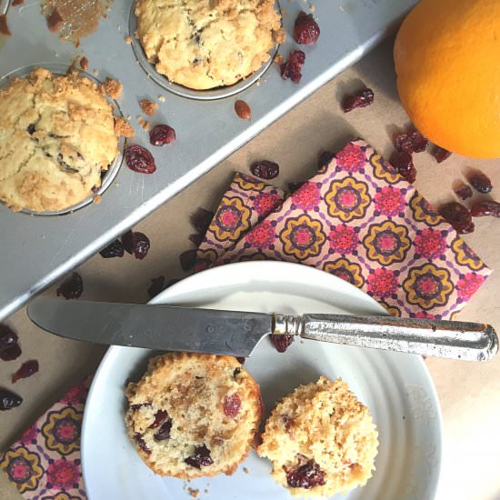 Winter’s Cranberry Orange Muffins