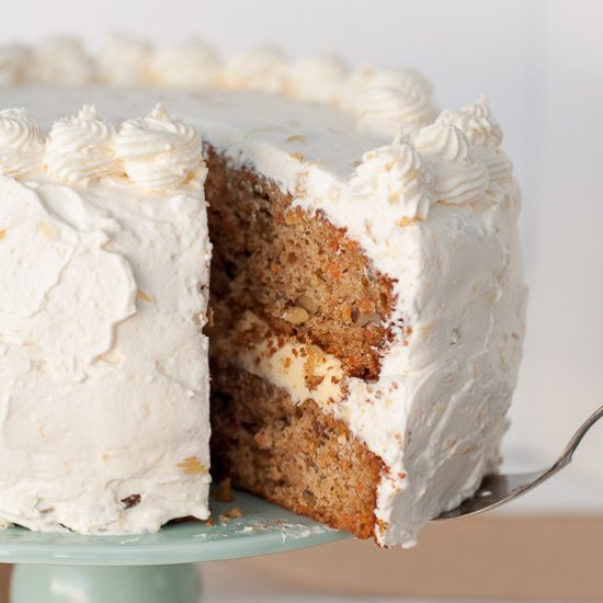 Carrot Cake Pineapple Whipped Cream