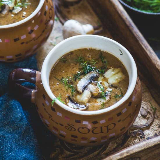 Hungarian Mushroom Soup