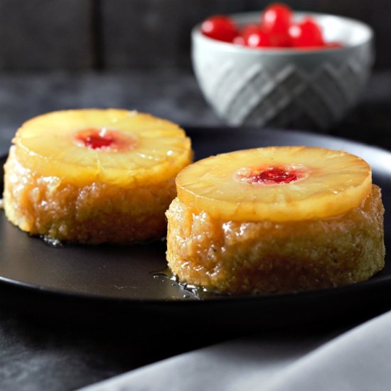 Pineapple Upside-down Cakes