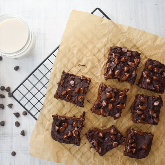 Fudgy Black BeanBrownies